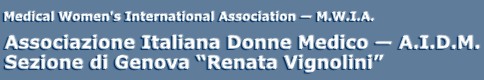 Associazione Italiana Donne Medico — A.I.D.M.
Sezione di Genova “Renata Vignolini”